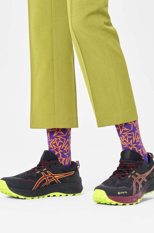 Ponožky Happy Socks Mega Star Sock P001554 fialová AW24