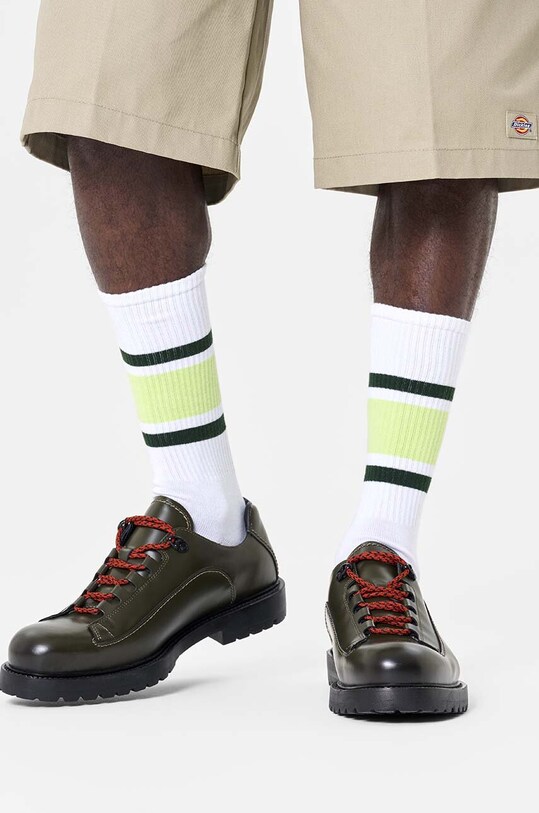 Шкарпетки Happy Socks Simple Stripe Sneaker Sock P001607 білий AW24