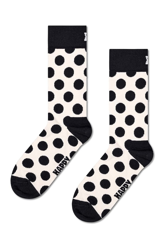 Ponožky Happy Socks 3-Pack Black And White Gift Set P001722 černá AW24