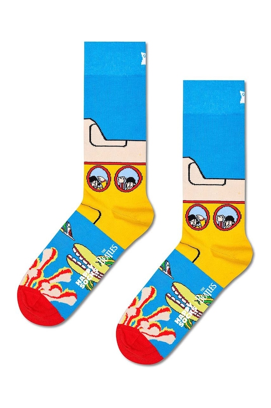 Oblečení Ponožky Happy Socks Beatles 3-Pack Socks Gift Set 3-pack P002219 vícebarevná