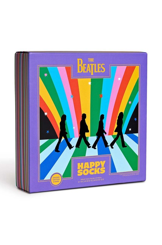 Ponožky Happy Socks Beatles 3-Pack Socks Gift Set 3-pack P002219