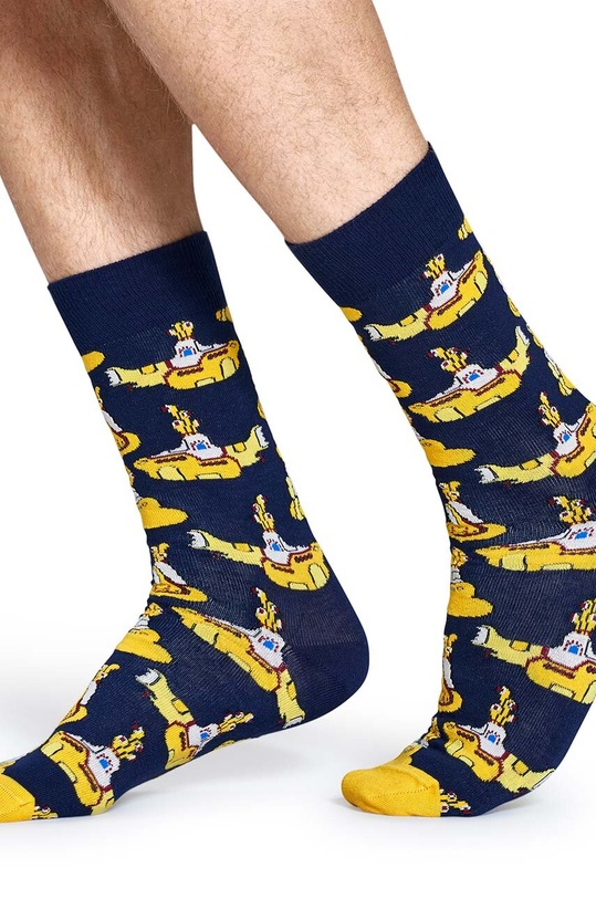 Îmbrăcăminte Happy Socks sosete Yellow Submarine Sock BEA01.6000. bleumarin