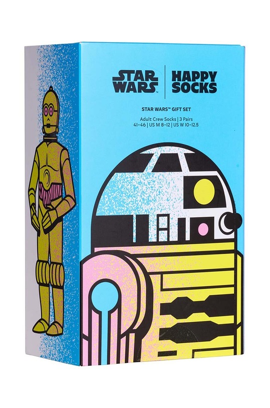 Ponožky Happy Socks Star Wars 3-pack Gift Set 3-pack dlouhé ponožky vícebarevná P002890