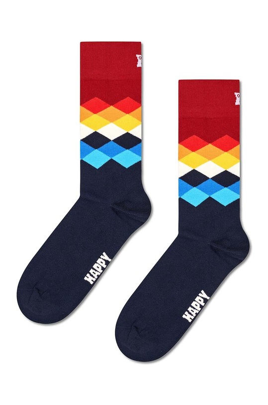 Ponožky Happy Socks 4-Pack Black week Striped 4-pack vícebarevná SXSTR09.0100