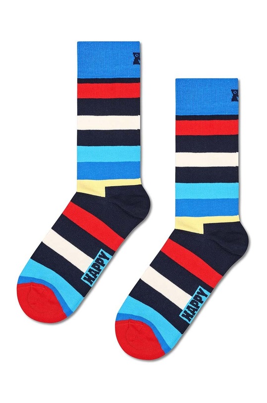 Ponožky Happy Socks 4-Pack Black week Striped 4-pack SXSTR09.0100 vícebarevná