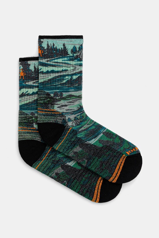 Ponožky Smartwool Hike Light Cushion Campground zelená SW002478