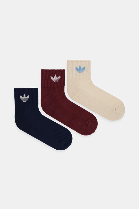 adidas Originals skarpetki 3-pack skarpetki długie bordowy IX5239