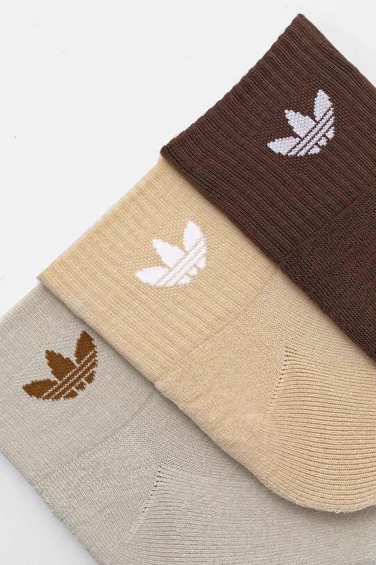 Шкарпетки adidas Originals 6-pack IX5278 бежевий AW24