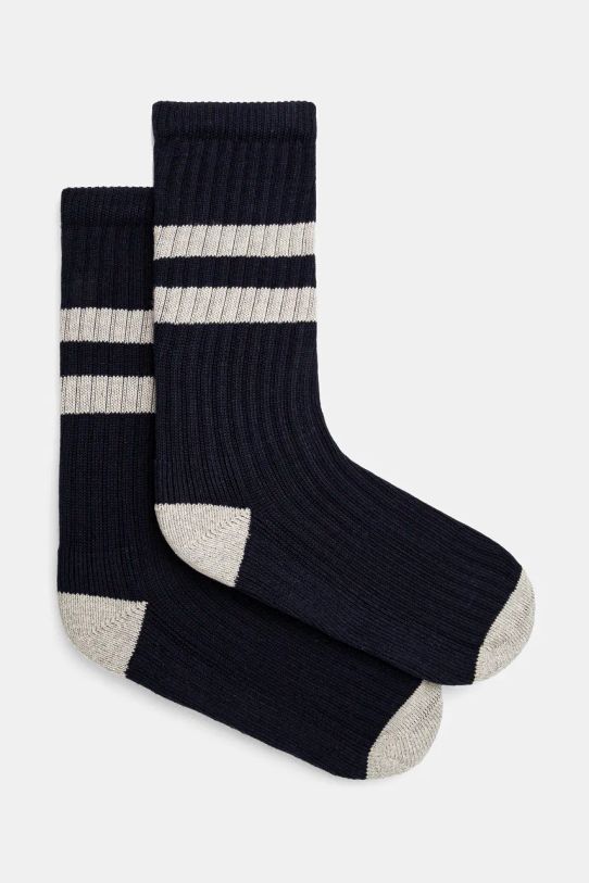 Носки Norse Projects Bjarki Cotton Sport длинные носки тёмно-синий N82.0001.7004