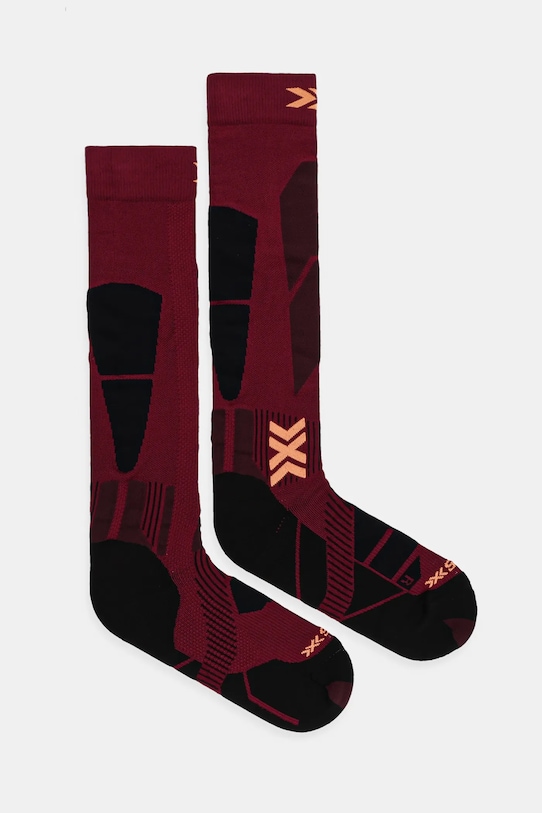 X-Socks ciorapi de schi Ski Perform OTC burgundia XS.WYPPW24U