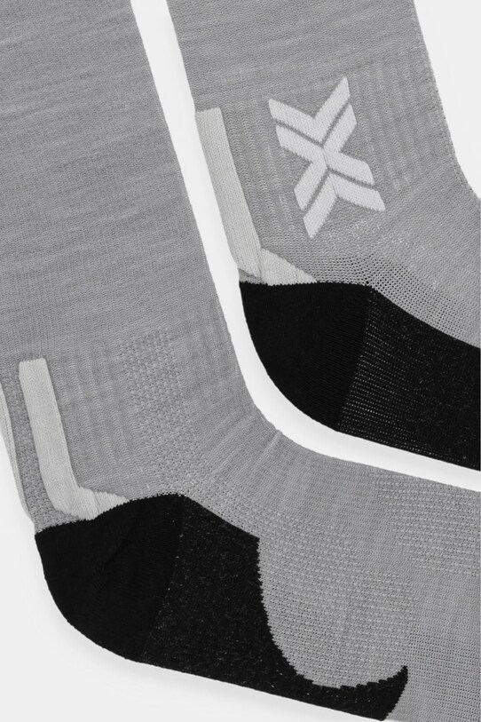 X-Socks skarpetki Run Discover Merino Crew XS.RQDMW24U szary AW24