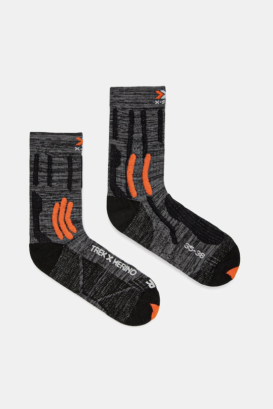 Κάλτσες X-Socks Trek X Merino μαύρο XS.TS04S19U