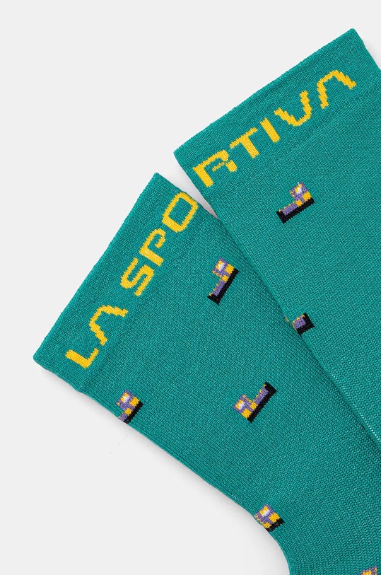 Ponožky LA Sportiva Outdoor Fun 79E608100 tyrkysová AW24