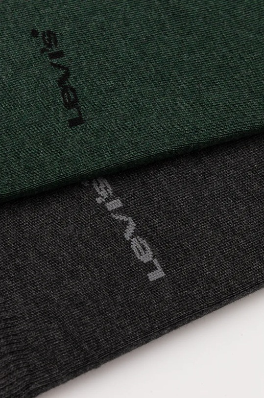 Levi's sosete 2-pack 37157.1128 verde AW24
