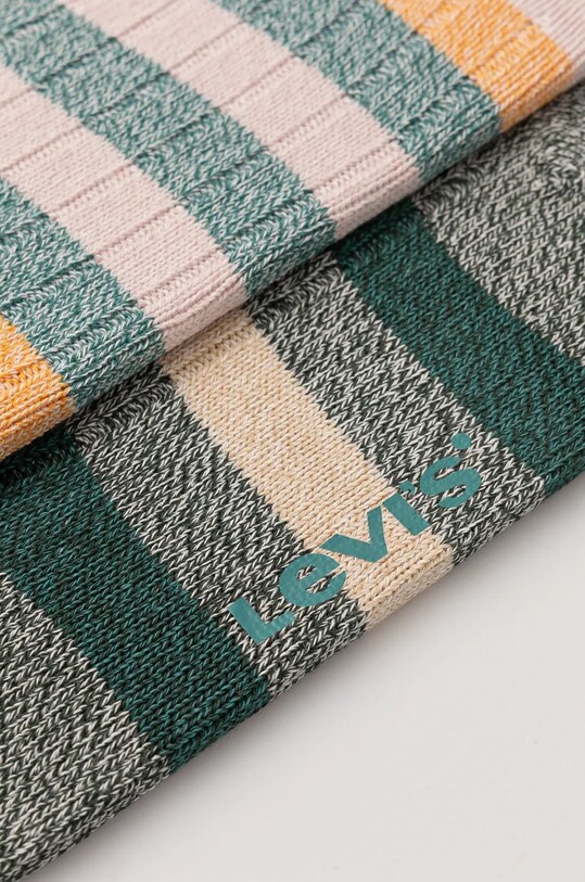 Levi's sosete 2-pack 37157.1139 verde AW24
