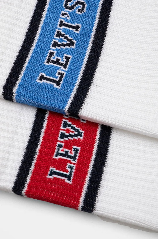 Levi's sosete 2-pack 37157.1150 alb AW24