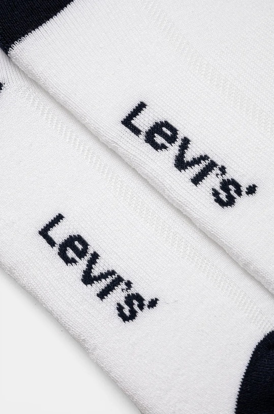 Чорапи Levi's (2 чифта) 37157.1163 бял AW24