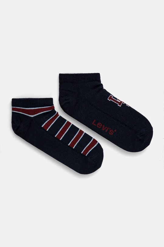 Шкарпетки Levi's 2-pack короткі шкарпетки темно-синій 37157.1172