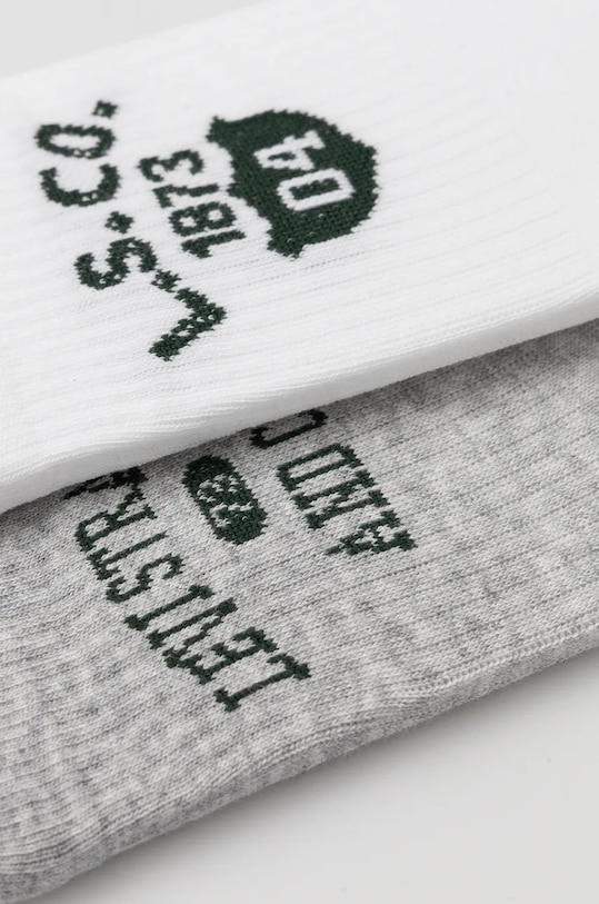 Levi's sosete 2-pack 37157.1173 alb AW24