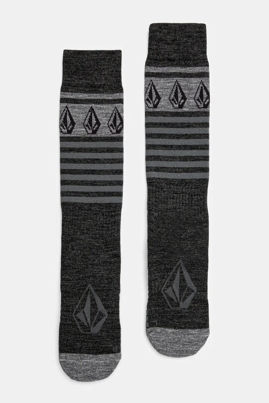 Volcom skarpetki z domieszką wełny skarpetki długie szary K6352501