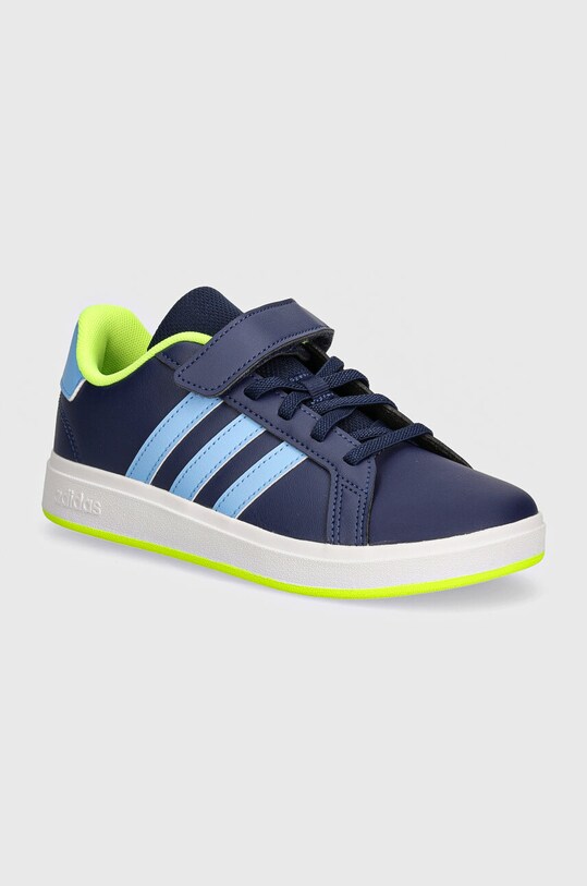 Дитячі кросівки adidas GRAND COURT 2.0 EL C синтетичний темно-синій IE5994