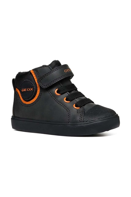 Geox buty dziecięce BISLI imitacja skóry licowej czarny B461NC.0MEFU.