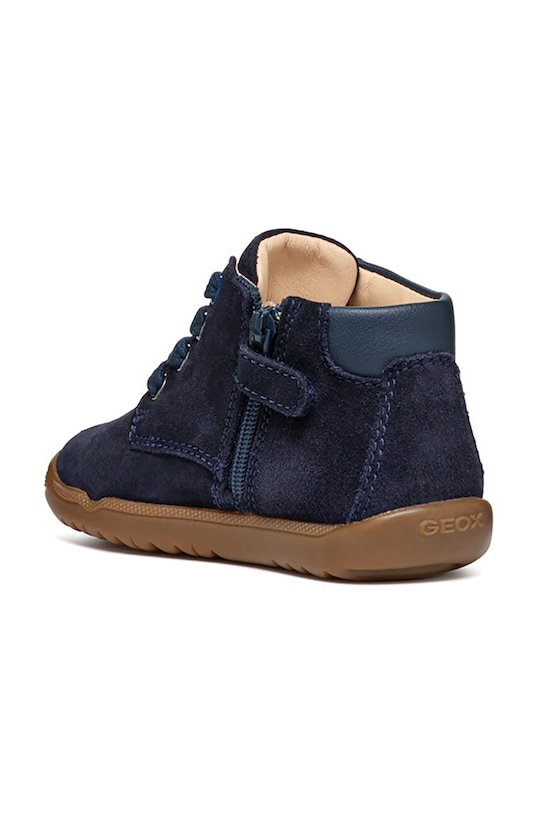 Geox pantofi din piele intoarsa pentru copii MACCHIA bleumarin B464NA.022BC.