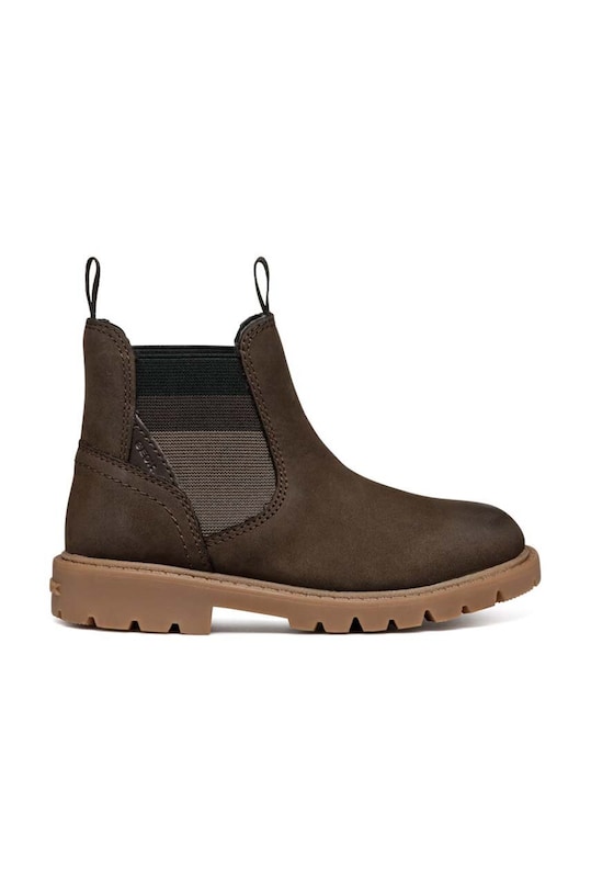 Geox cizme chelsea din piele intoarsa SHAYLAX J16FAA.045NH.28.35 maro AW24
