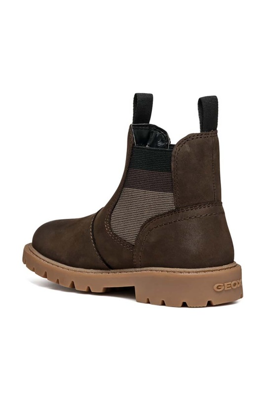 Geox sztyblety zamszowe dziecięce SHAYLAX brązowy J16FAA.045NH.28.35