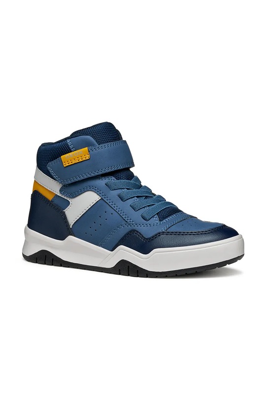 Geox sneakersy dziecięce PERTH imitacja skóry licowej niebieski J367RF.0MEFU.28.35