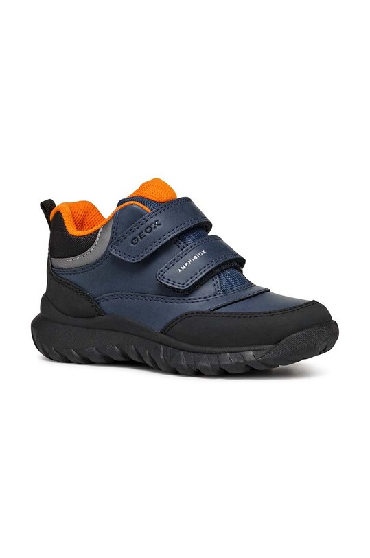 Geox cizme de iarna pentru copii SIMBYOS ABX imitatie de piele bleumarin J46L0B.0MEMS.24.27