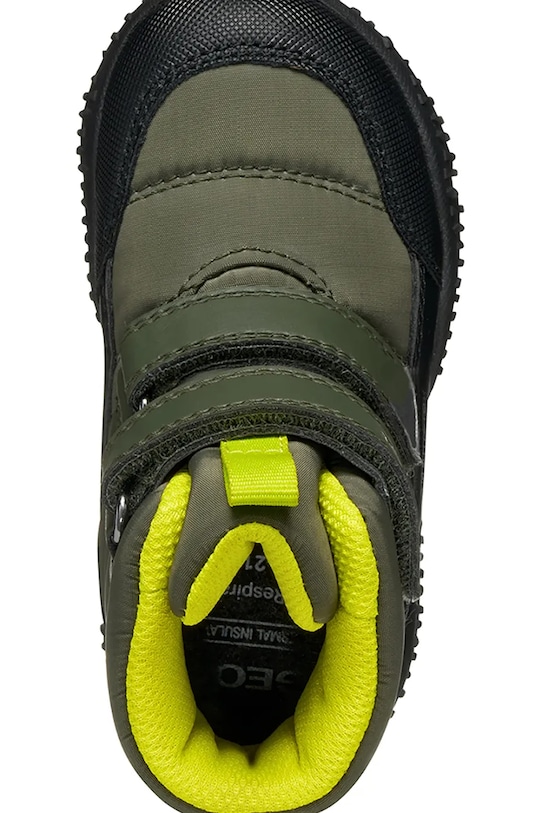 Geox cizme de iarnă pentru copii BALTIC ABX B4620B.0FU50.20.23 verde