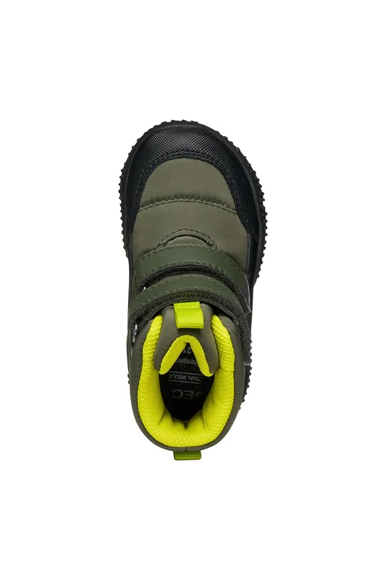 Geox cizme de iarnă pentru copii BALTIC ABX B4620B.0FU50.24.27 verde
