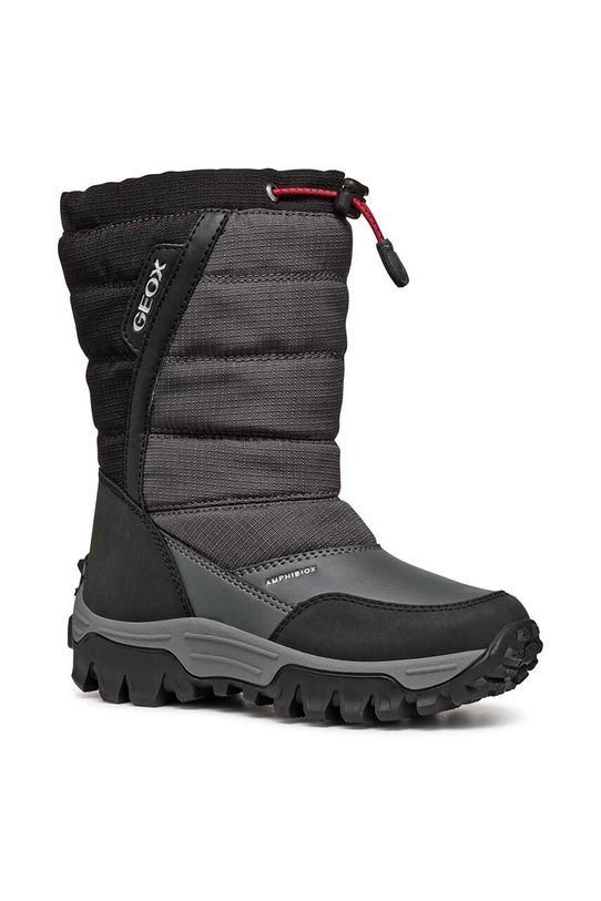Detské snehule Geox HIMALAYA ABX textilný sivá J26FRA.0FU54.24.27