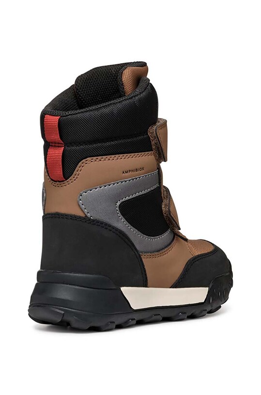 Băieți Geox cizme de iarna copii TREKKYUP ABX J46MBB.050FU.28.35 maro