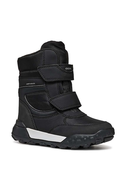 Dječje cipele za snijeg Geox TREKKYUP ABX imitacija zrnate kože crna J46MBB.050FU.36.39