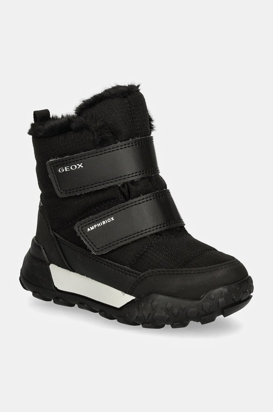 Geox stivali da neve bambini TREKKYUP ABX tessile nero J46MBF.0FU50.24.27
