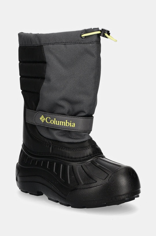 Παιδικές μπότες χιονιού Columbia POWDERBUG SNOWLITE συνθετικό μαύρο 2078921