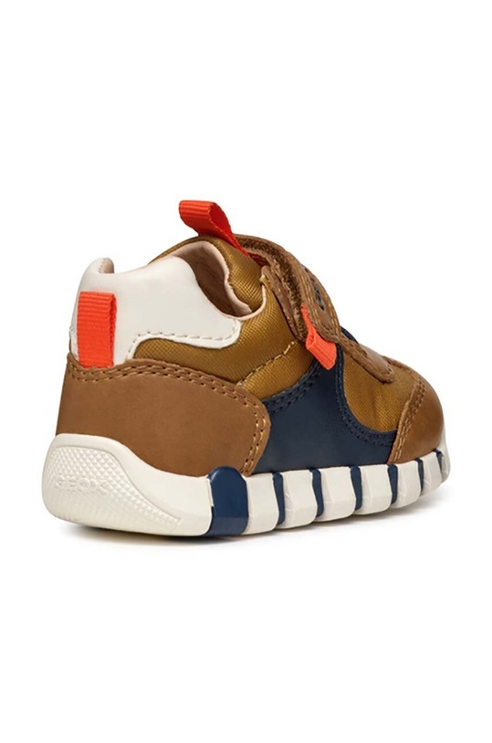 Băieți Geox sneakers pentru copii IUPIDOO B4655A.0MEFU. maro