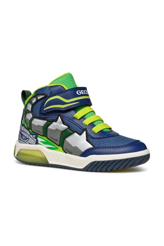 Geox sneakersy dziecięce INEK imitacja skóry licowej zielony J469CC.011BC.24.27