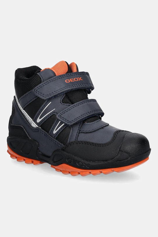 Dětské zimní boty Geox NEW SAVAGE A textilní námořnická modř J261WA.0MEFU.28.35