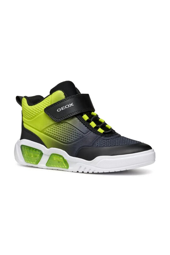 Geox scarpe da ginnastica per bambini ILLUMINUS alta verde J46GVB.0EE54.24.27
