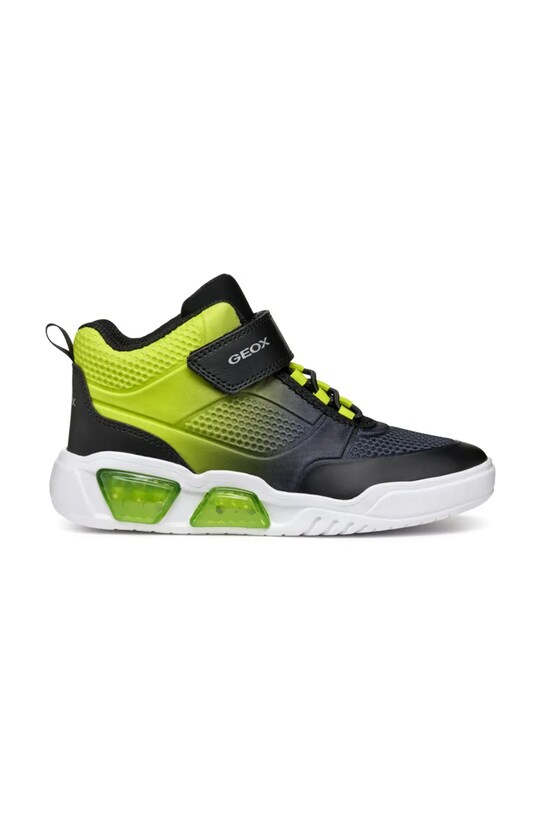 Geox scarpe da ginnastica per bambini ILLUMINUS J46GVB.0EE54.24.27 verde AW24