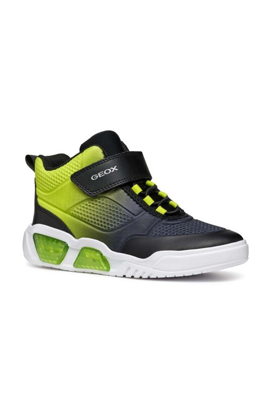 Geox sneakersy dziecięce ILLUMINUS wysoka zielony J46GVB.0EE54.32.35