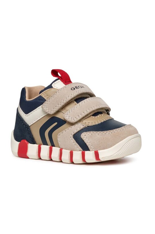 Geox sneakers pentru copii IUPIDOO piele întoarsă bleumarin B3555D.022BC.