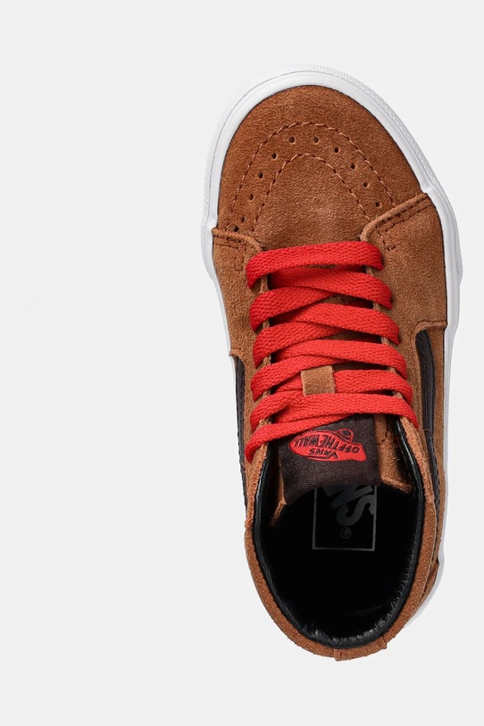 Detské semišové tenisky Vans SK8-Hi béžová VN000CY9N1Z1