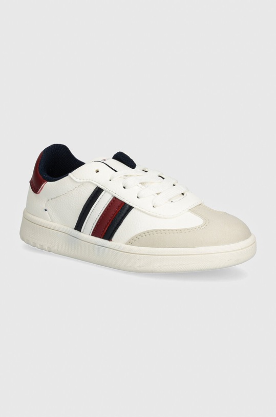 Детские кроссовки Tommy Hilfiger имитация натуральной кожи бежевый T3X9.33645.30.34