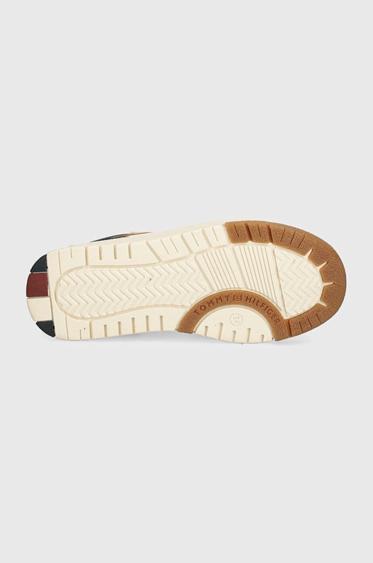 Παιδικά αθλητικά παπούτσια Tommy Hilfiger T3X9.33639.30.34 καφέ