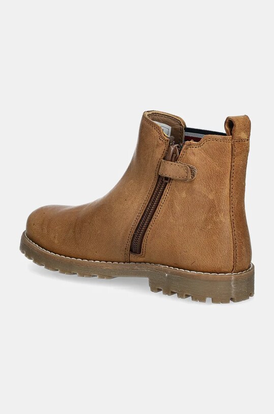 Хлопчик Дитячі шкіряні зимові черевики Tommy Hilfiger T1X5.33700.30.34 коричневий