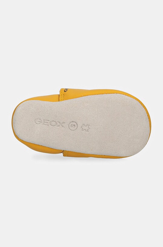 Geox buty skórzane niemowlęce BLOVIEDOO B4667B.00085 żółty